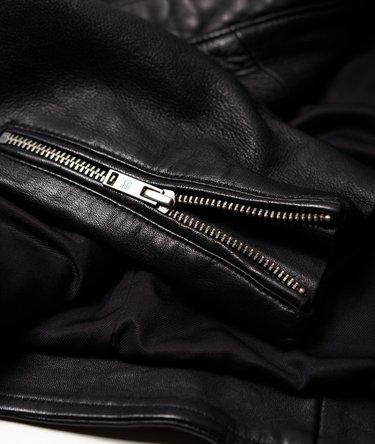 Malibu Leather Racer Jacket Image 7