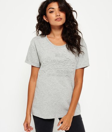 Vintage Logo Slim Boyfriend T-Shirt Image 1