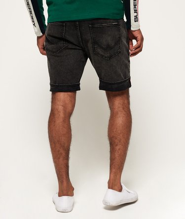 Schmal geschnittene Officer Shorts Image 3