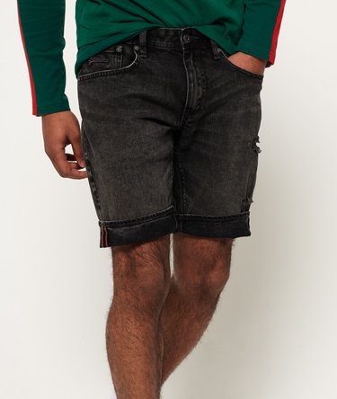 Schmal geschnittene Officer Shorts Image 1