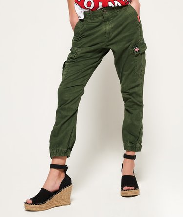 Girlfriend Cropped Cargo Pants Image 3
