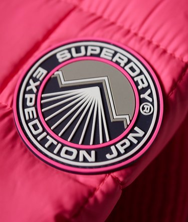 Hooded Box Quilt Fuji Jacket Image 8