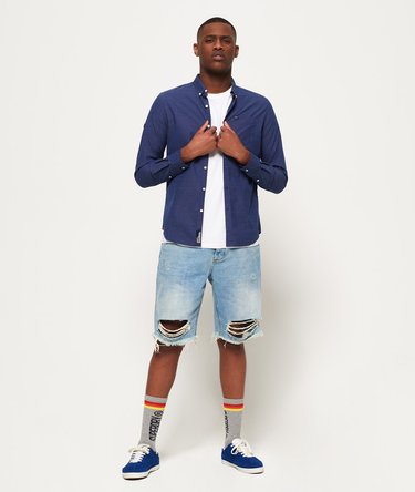 Pitkähihainen Ultimate Pinpoint Oxford button down -kauluspaita Image 3