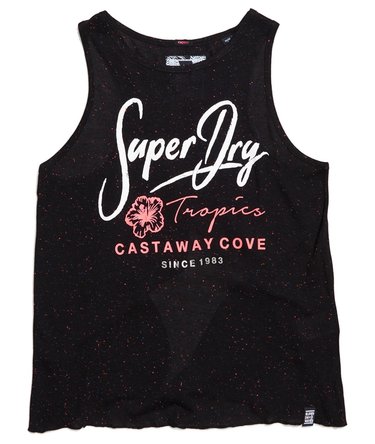 Tropical Knot Back Tank Top Image 2