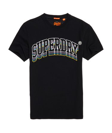 T-shirt o prostokątnym kroju Varsity Triple Drop Image 1