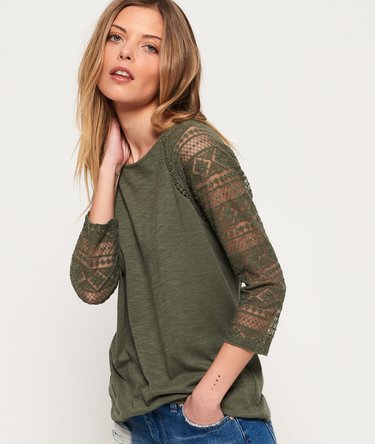 Embroidered Raglan -pusero Image 1
