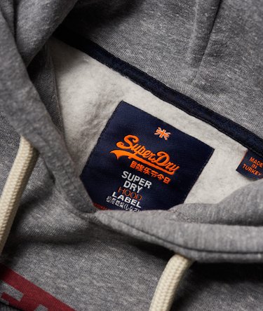 Vintage Logo Cali Stripe Hoodie Image 6