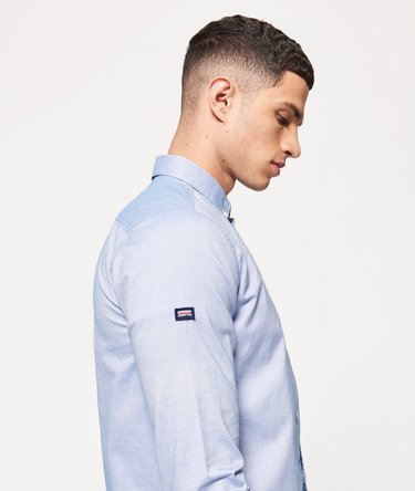 Ultimate Pinpont Oxford button down skjorte med lange ermer Image 5
