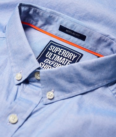 Ultimate Pinpont Oxford button down skjorte med lange ermer Image 6