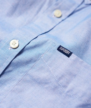 Ultimate Pinpont Oxford button down skjorte med lange ermer Image 7