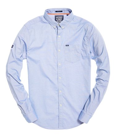 Ultimate Pinpont Oxford button down skjorte med lange ermer Image 2