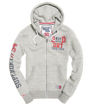 Track & Field Zip Hoodie Image 2