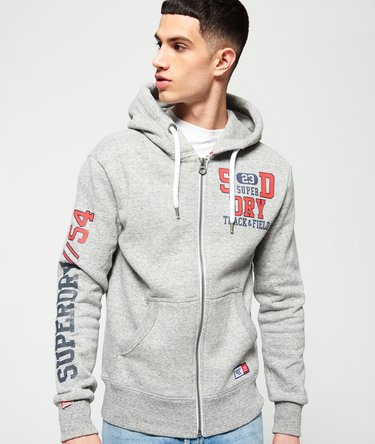 Track & Field Zip Hoodie Image 1