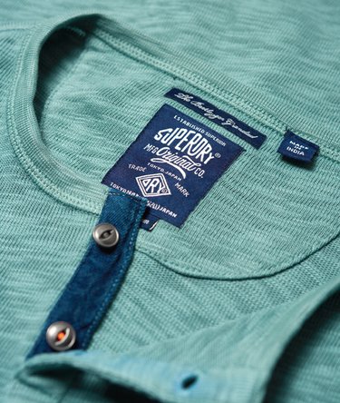 Bootlegger Long Sleeve Grandad Top Image 6