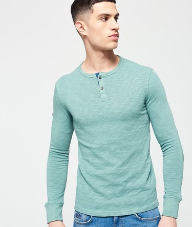 Bootlegger Long Sleeve Grandad Top Image 1