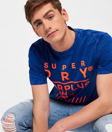 Surplus Goods Longline Graphic T-Shirt Image 5