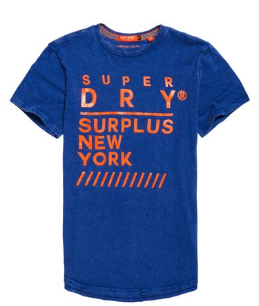 Surplus Goods Longline Graphic T-Shirt Image 1
