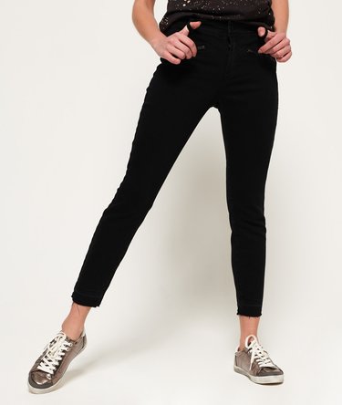 Elana Skinny Cropped Jeans Image 4