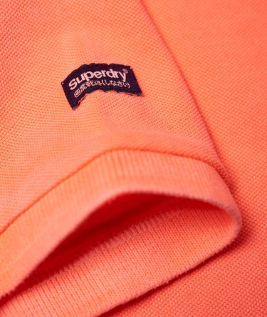 Vintage Destroyed Pique Polo Shirt Image 8
