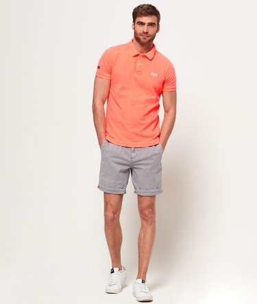 Vintage Destroyed Pique Polo Shirt Image 3