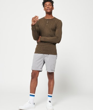 Bootlegger Long Sleeve Grandad Top Image 3