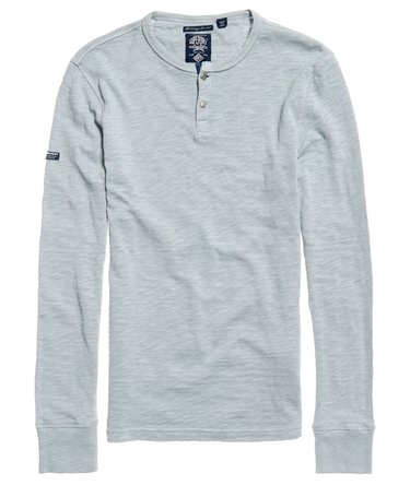 Bootlegger Grandad shirt met lange mouwen Image 2