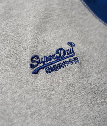 Orange Label Baseball Long Sleeve T-shirt Image 7