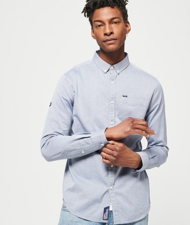 Chemise col boutonné à manches longues Ultimate Pinpont Oxford Image 1