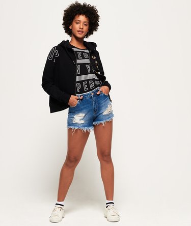 SD Dimensional Panelled Zip Hoodie Image 3