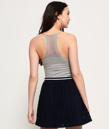 Skater Lace Trim Cami Top Image 4