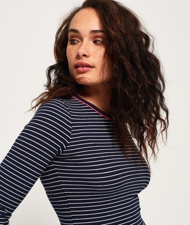 Pacific Long Sleeve Stripe Top Image 5