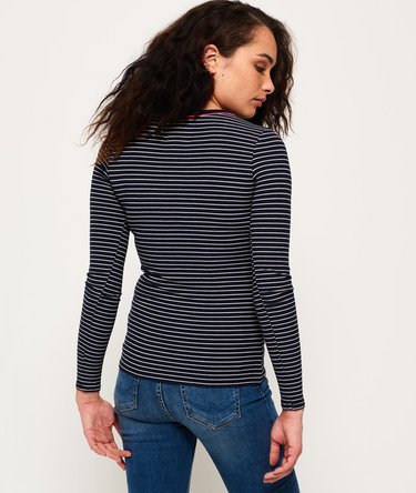Pacific Long Sleeve Stripe Top Image 4