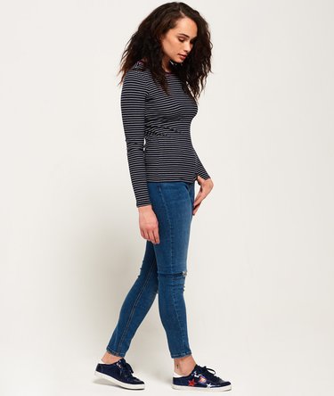 Pacific Long Sleeve Stripe Top Image 3