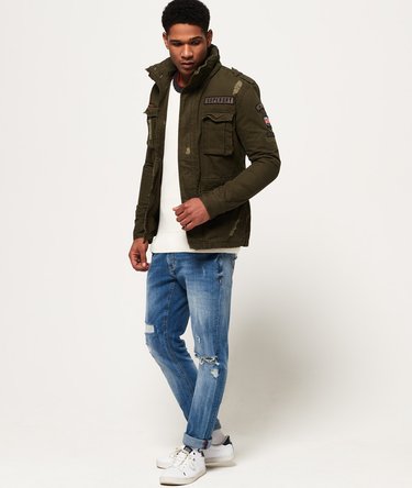 Rip & Repair Rookie Military Jacket Image 3
