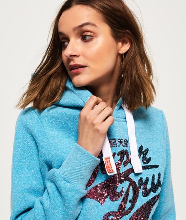 Stacker Sequin Hoodie Image 5