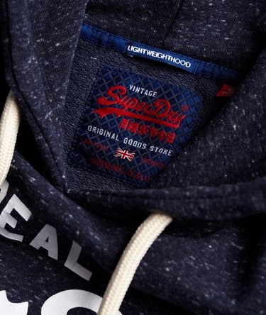 Sudadera ligera con capucha y logo Vintage Cali Horizon Image 6