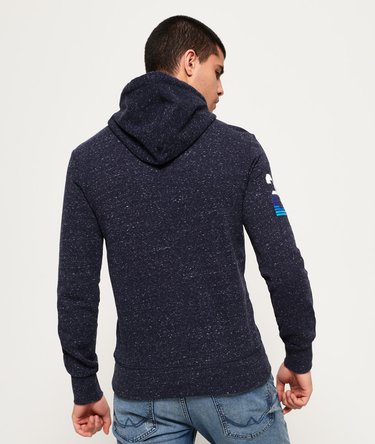 Sudadera ligera con capucha y logo Vintage Cali Horizon Image 4