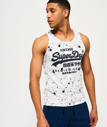 Premium Goods Paint Splatter Vest Image 1