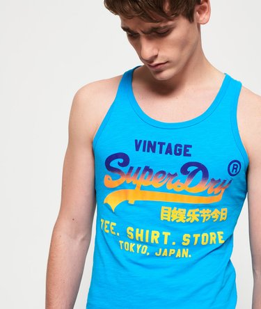 Shirt Shop Hyper Fade Vest Top Image 5