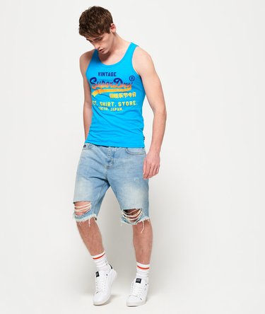 Shirt Shop Hyper Fade Vest Top Image 3
