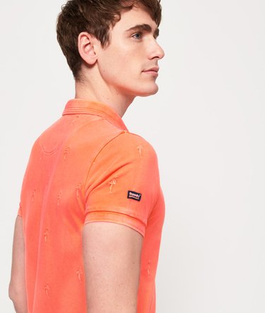 Classic Bermuda All Over Print Pique Polo Shirt Image 5