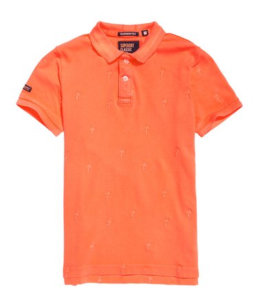 Classic Bermuda All Over Print Pique Polo Shirt Image 2