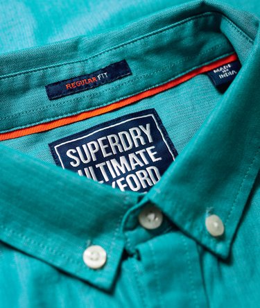 Ultimate Pinpont Oxford långärmad button down skjorta Image 5