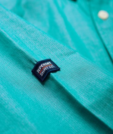 Ultimate Pinpont Oxford långärmad button down skjorta Image 7