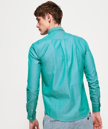 Ultimate Pinpont Oxford långärmad button down skjorta Image 4