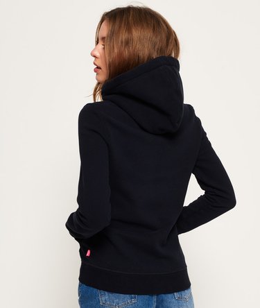 Sudadera con capucha y logo con strass Vintage Image 4