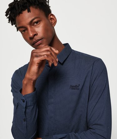 Camicia sartoriale slim a maniche lunghe Image 5
