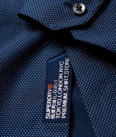Camicia sartoriale slim a maniche lunghe Image 8