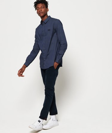Camicia sartoriale slim a maniche lunghe Image 3