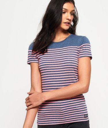 T-shirt marinière de couleur vive Image 5